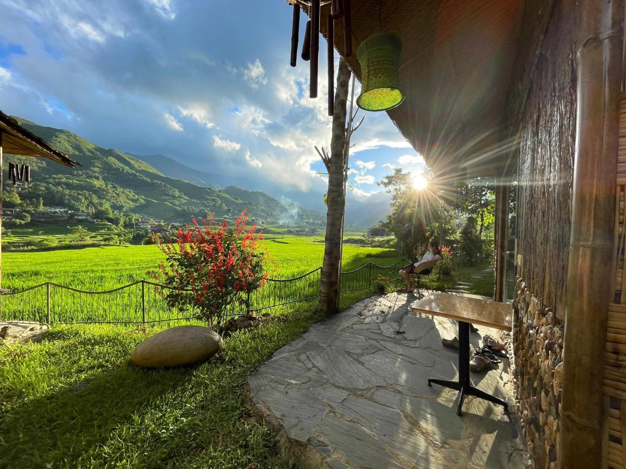 Hostal Sapa Bamboo Eco Exterior foto