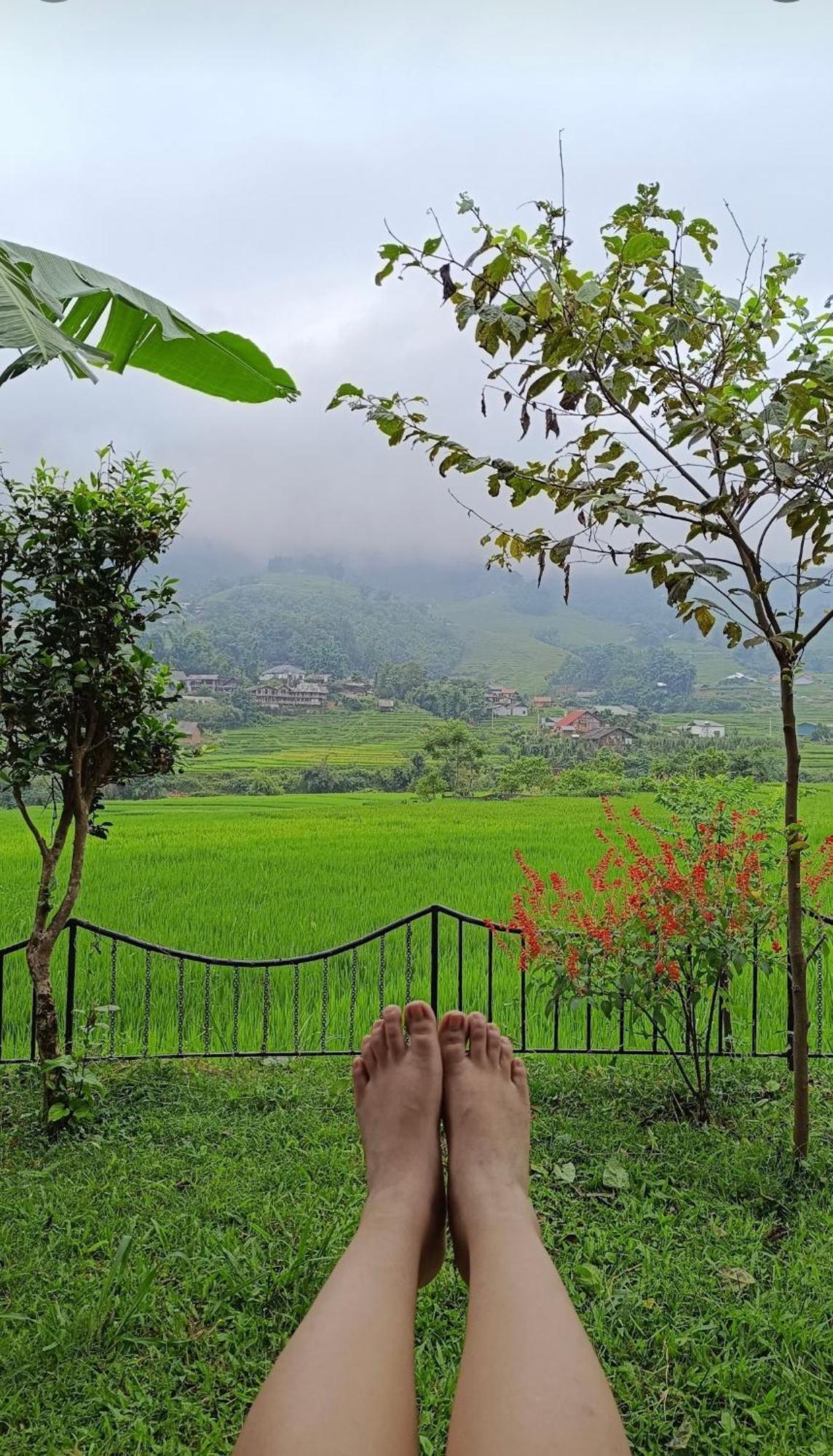 Hostal Sapa Bamboo Eco Exterior foto