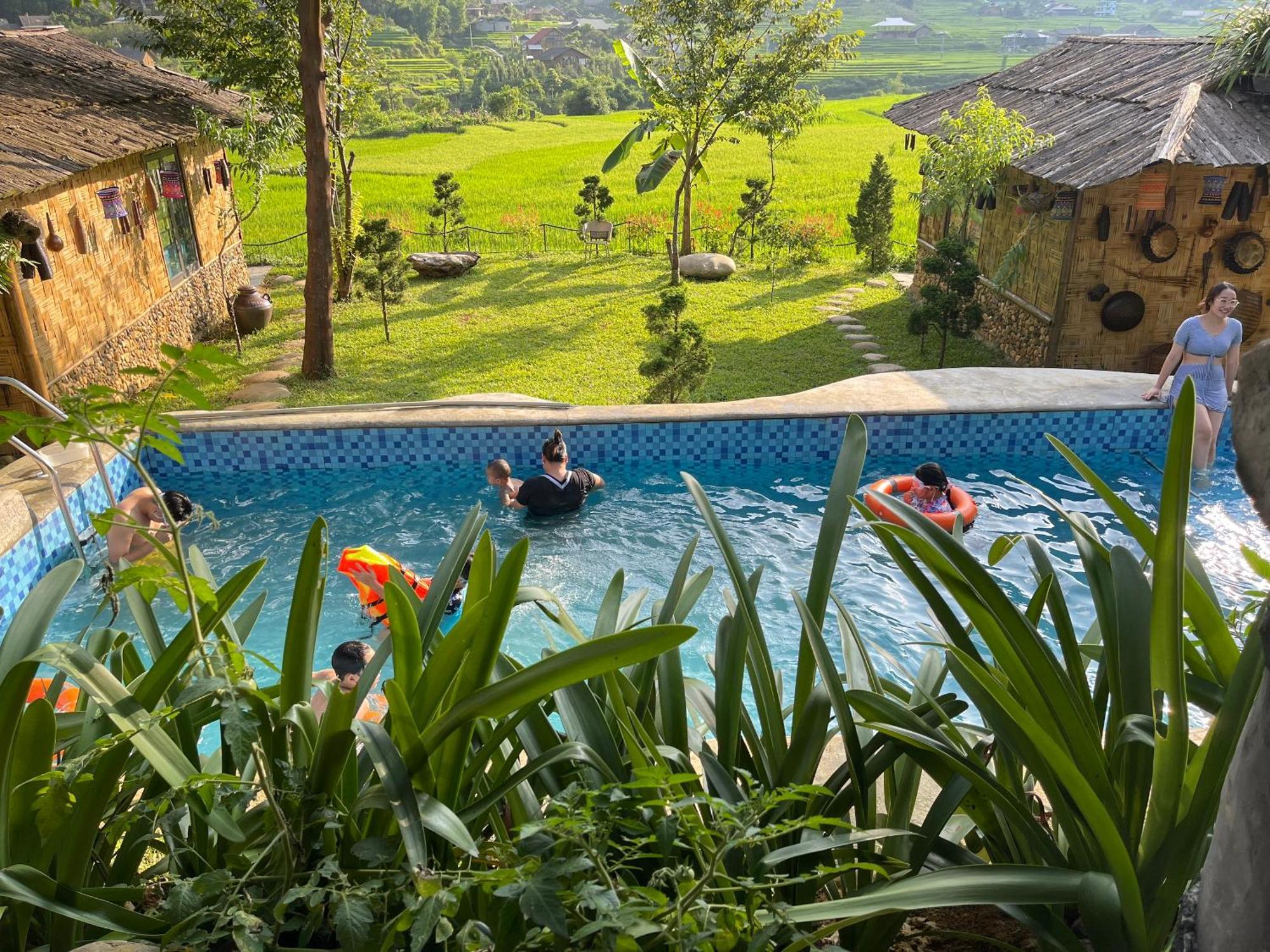 Hostal Sapa Bamboo Eco Exterior foto