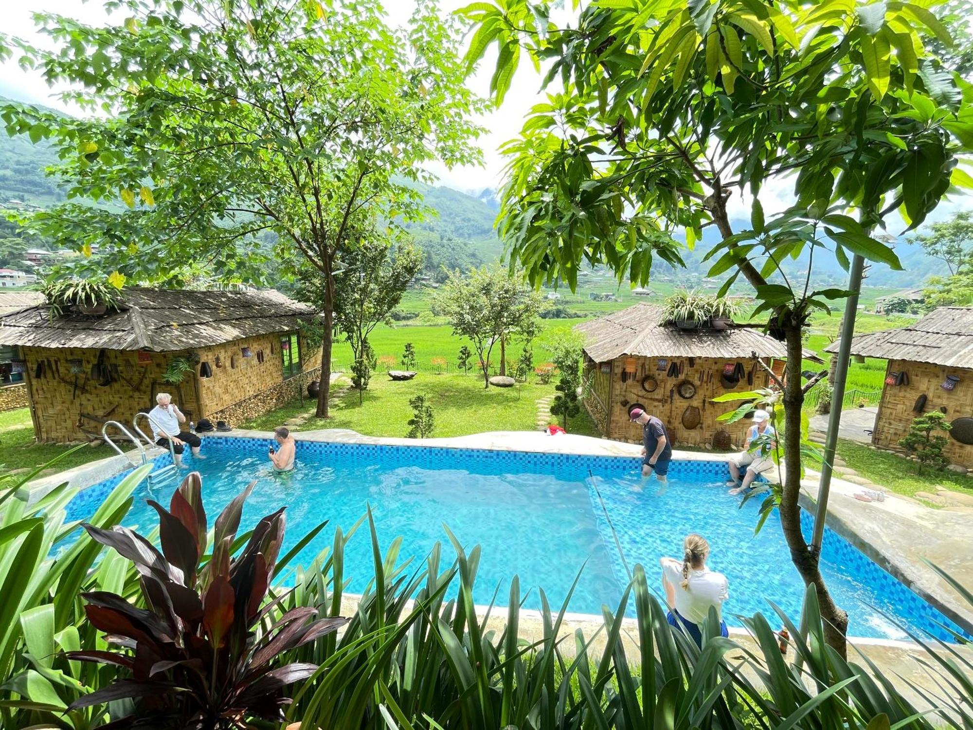 Hostal Sapa Bamboo Eco Exterior foto