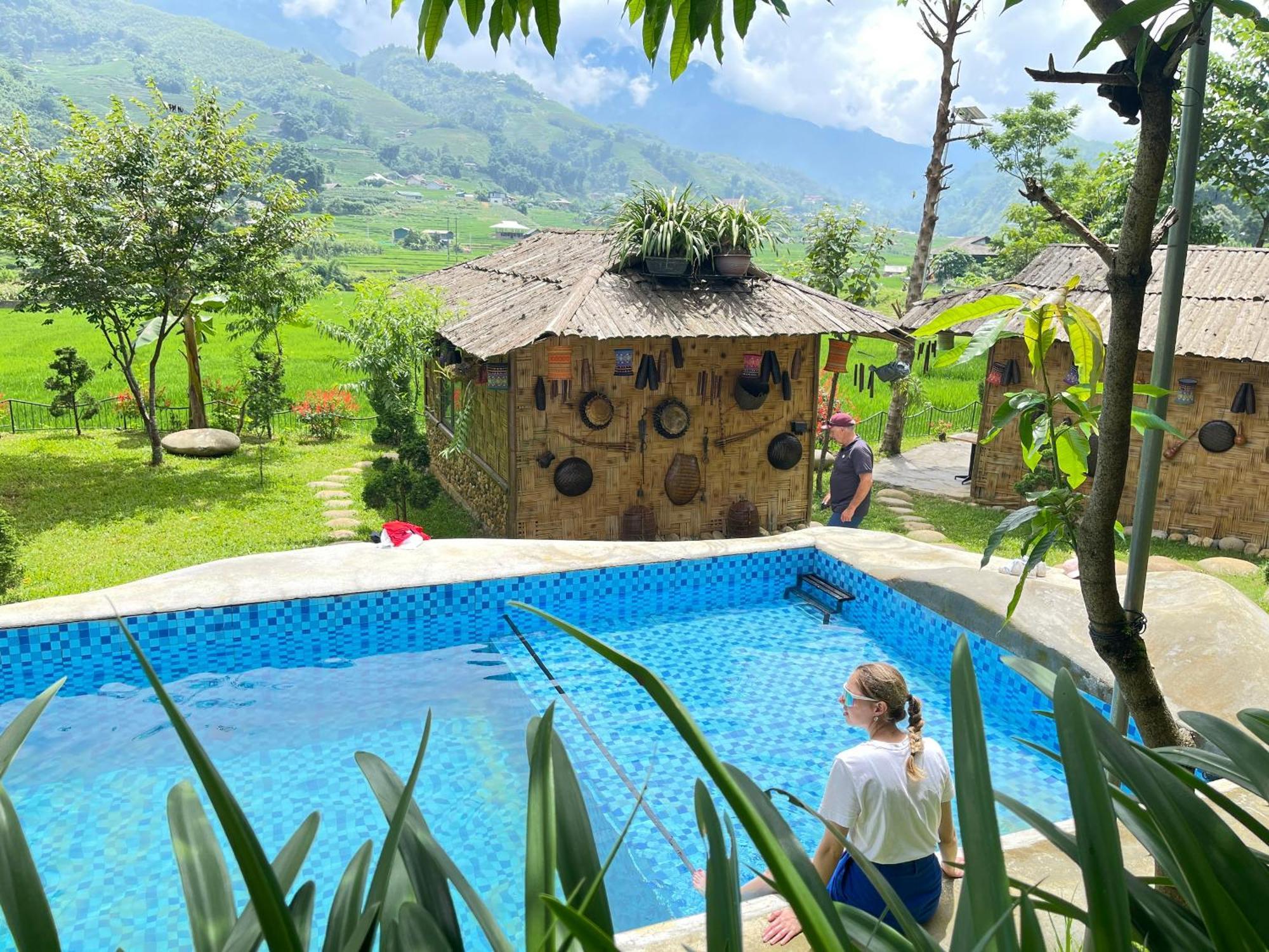 Hostal Sapa Bamboo Eco Exterior foto