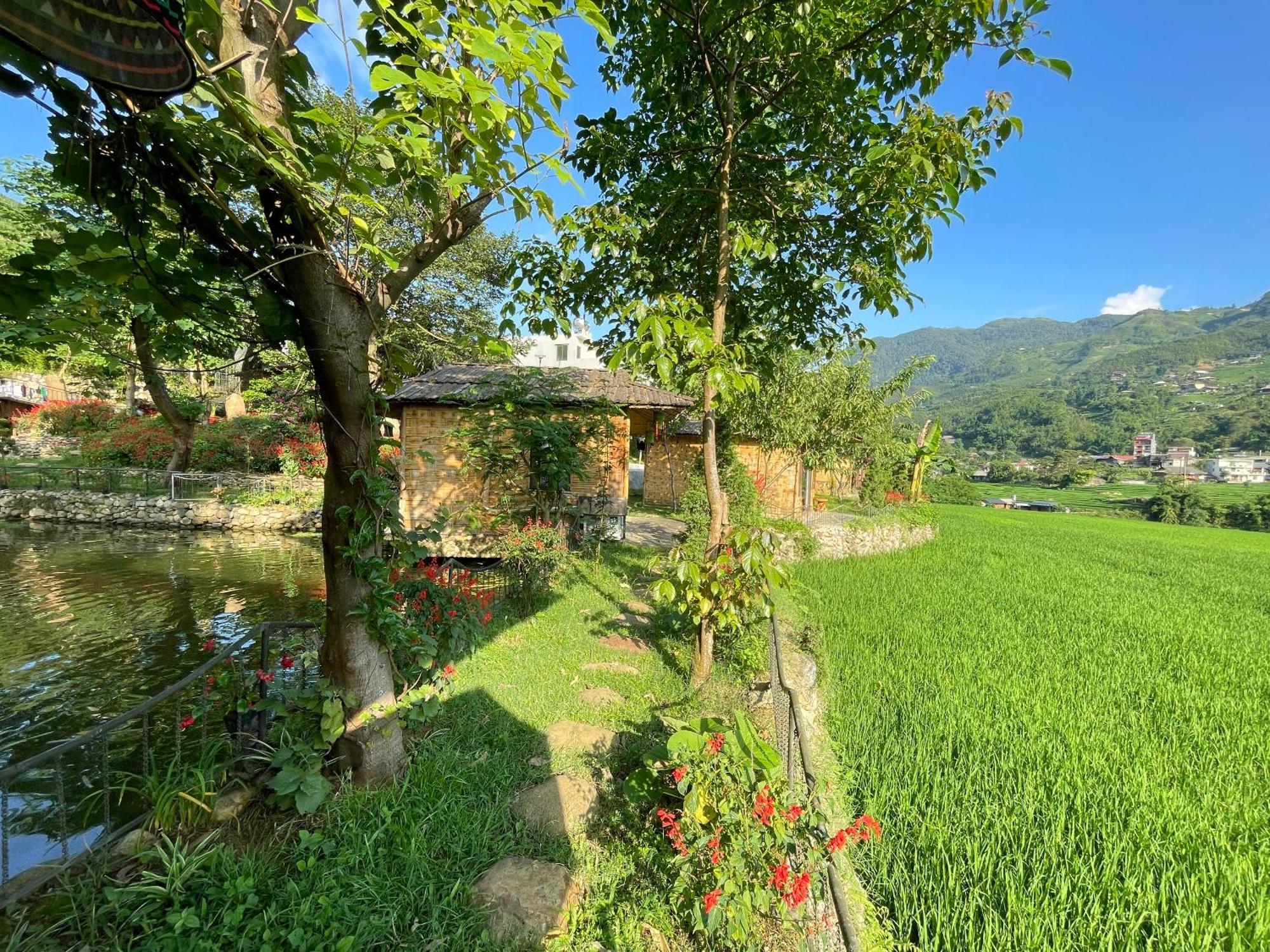Hostal Sapa Bamboo Eco Exterior foto