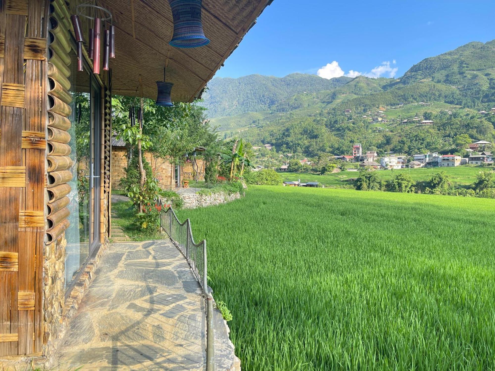 Hostal Sapa Bamboo Eco Exterior foto