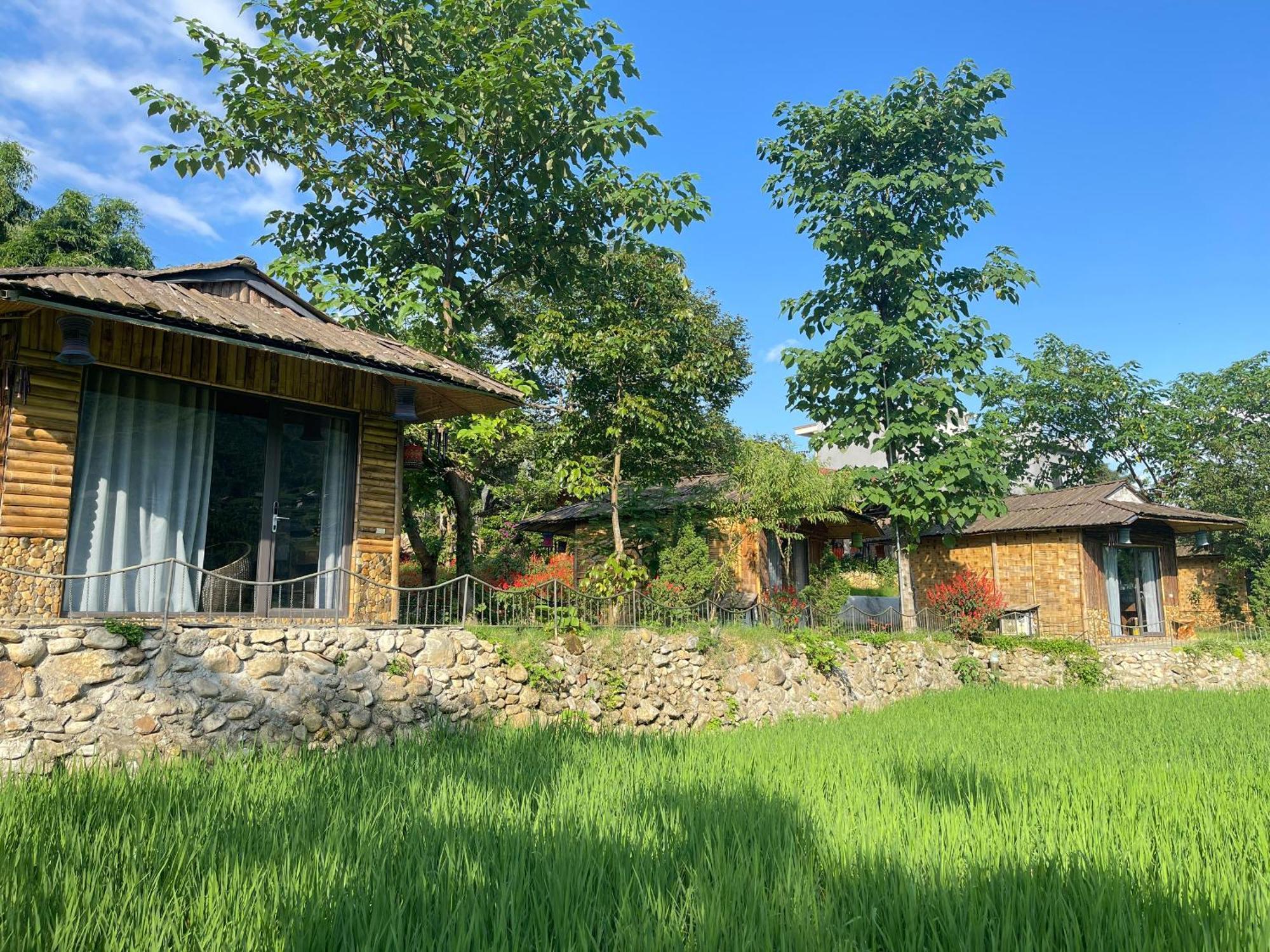 Hostal Sapa Bamboo Eco Exterior foto