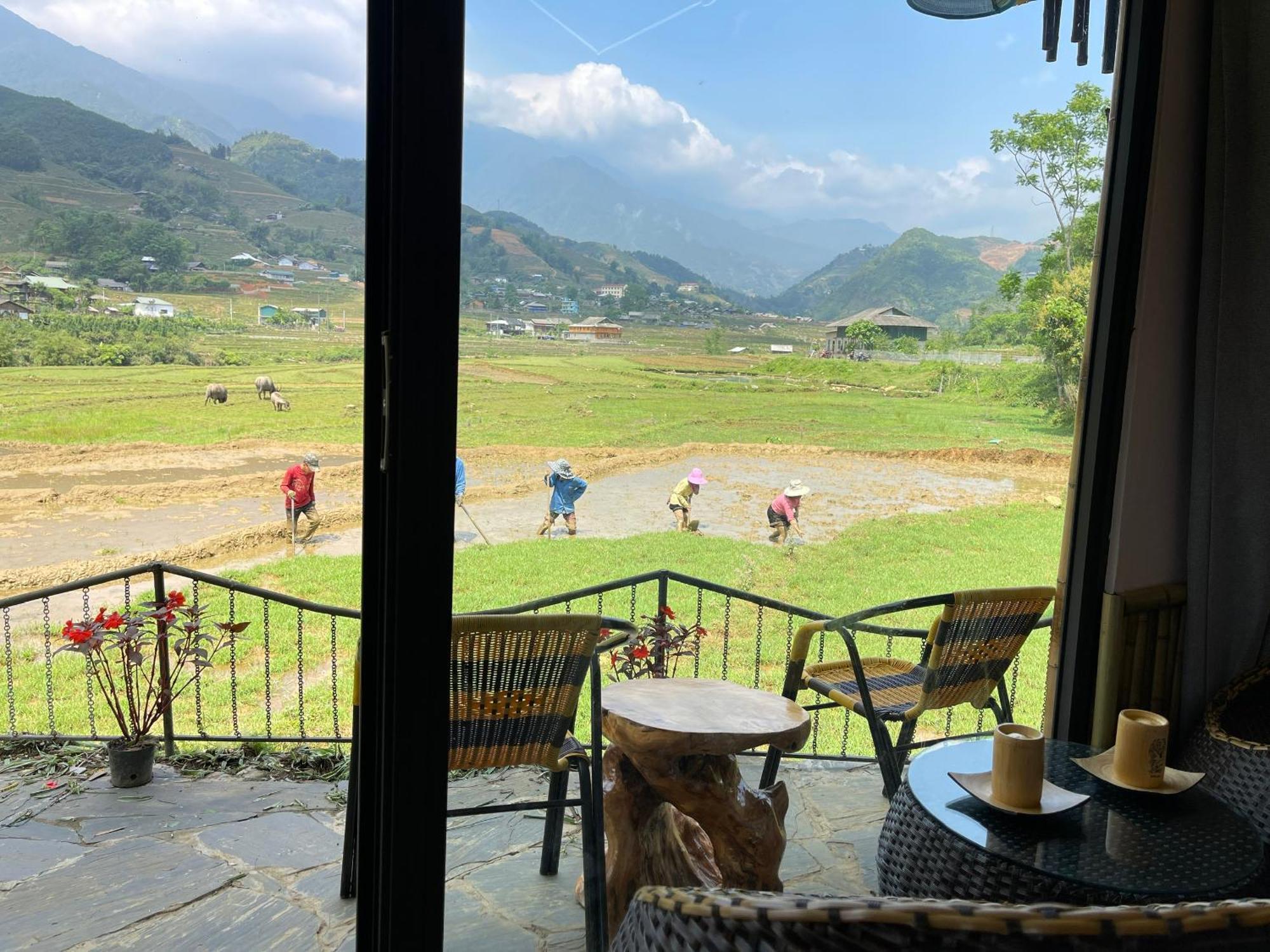 Hostal Sapa Bamboo Eco Exterior foto
